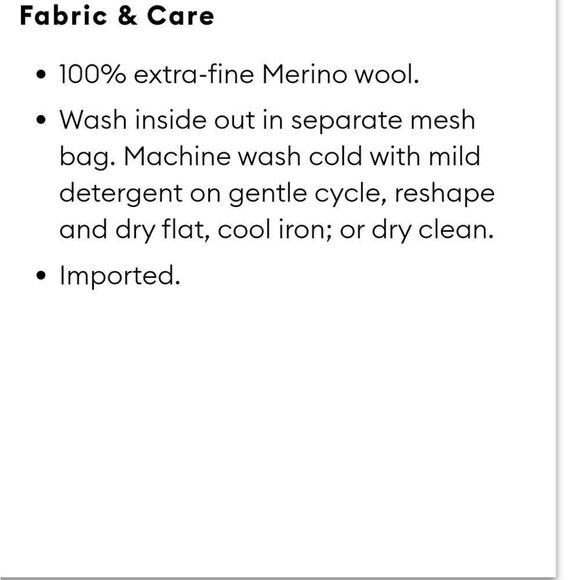 NWT Banana Republic Merino Wool Sweater - Picture 8 of 8